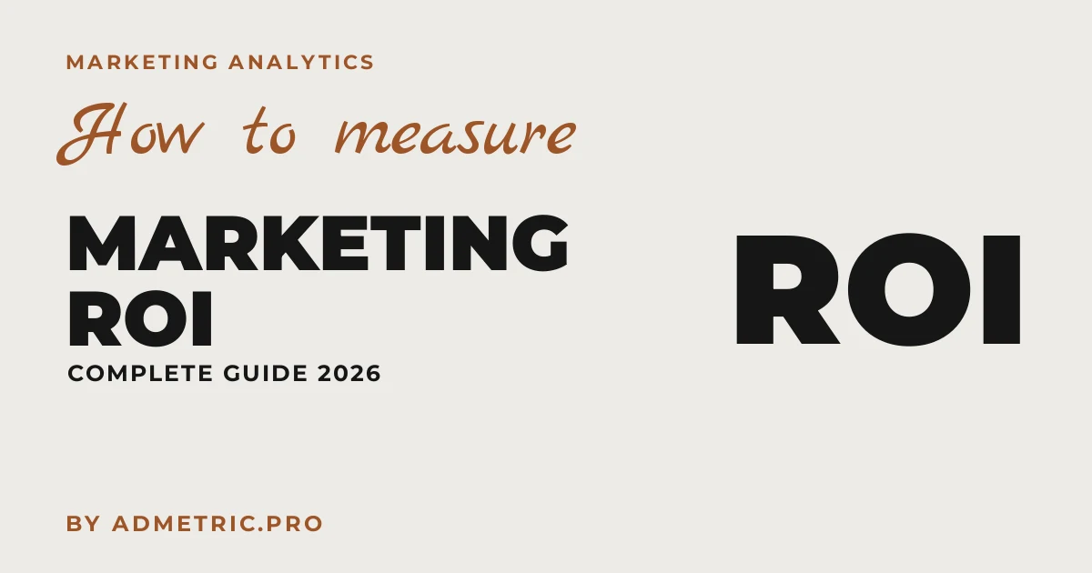 ROI marketing : formule, calcul et benchmarks par canal